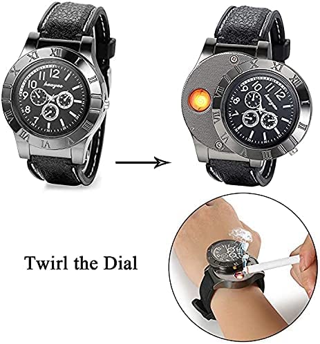Dual Arc Electric Lighter Watch