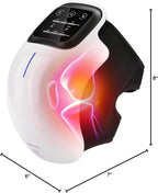 Smart Heated Knee Massager with Vibration & Adjustable Strap – Pain Relief Therapy Device
