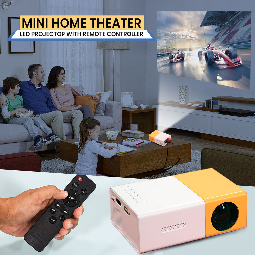 Portable Mini Home Theater LED Projector