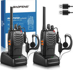 Baofeng BF-888S Two-Way Radio Set – High Power Walkie Talkie with Noise Reduction & Long Standby