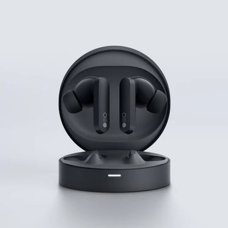 True Wireless Bluetooth Earbuds with Charging Case (Matte Black)