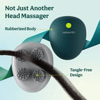 Cordless Electric Scalp Massager with 4 Deep-Kneading Nodes for Hair Growth & Relaxation