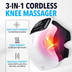 Smart Heated Knee Massager with Vibration & Adjustable Strap – Pain Relief Therapy Device