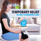 Smart Heated Knee Massager with Vibration & Adjustable Strap – Pain Relief Therapy Device